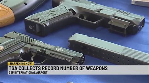 Tsa Increases Screenings At Gsp After Record Breaking Number Of Weapons