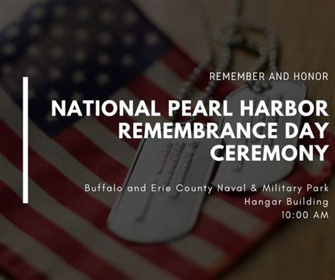 Pearl Harbor Remembrance Day Ceremony, Buffalo and Erie County Naval and Military Park, 7 ...