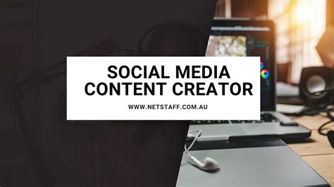 Social Media Content Creator Candidates Netstaff