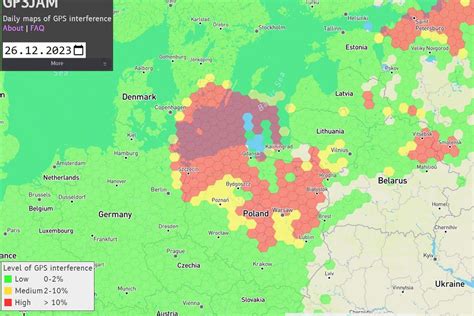 Duże zakłócenia sygnału GPS nad Polską Ekspert Skala jest ogromna