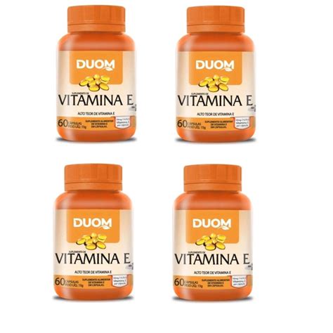 Kit Vitamina E C Psulas Duom Submarino