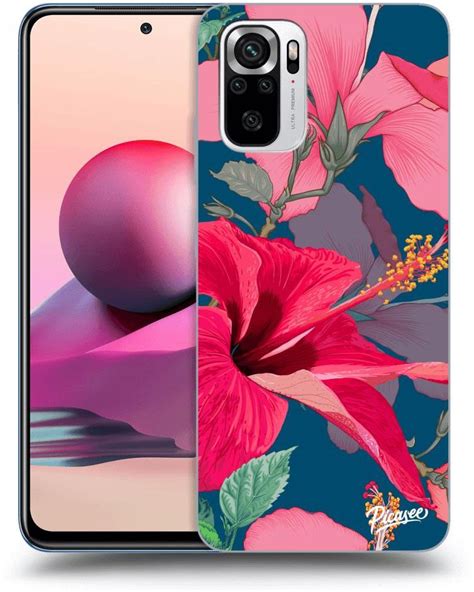 Silikonowe Prze Roczyste Etui Na Xiaomi Redmi Note S Hibiscus