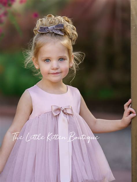 Flower Girl Dress Bohemian Flower Girl Dress Rustic Flower Girl Dress