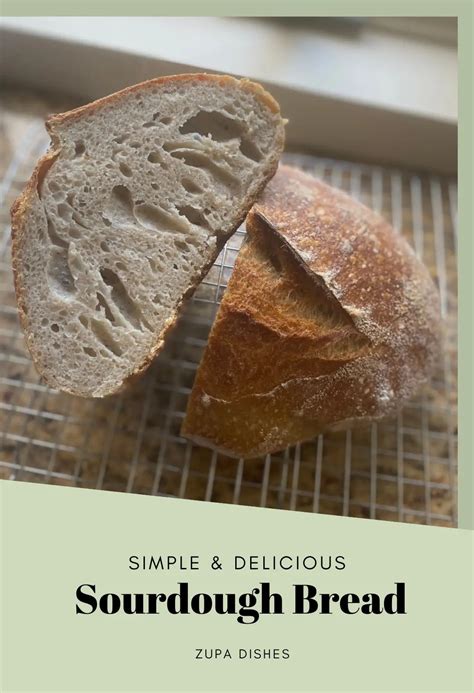 Simple No Knead Sourdough Bread Recipe