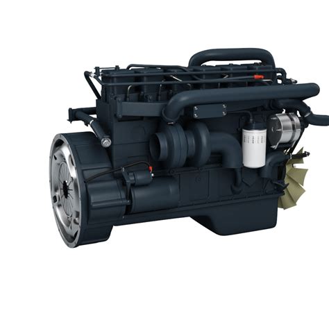 Engine Cummins 6bt 3d Model 79 3ds C4d Max Fbx Obj Ma Free3d