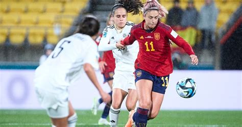 Mundial femenino España sorprendió y goleó a Costa Rica en su primer