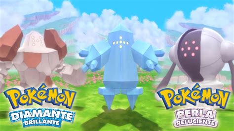 Como Capturar A Regirock Regice Registeel En Pokemon Diamante