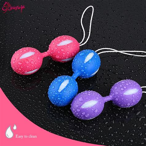 Duotone Female Silicone Smart Ball Kegel Ball Vagina Tighten Exercise