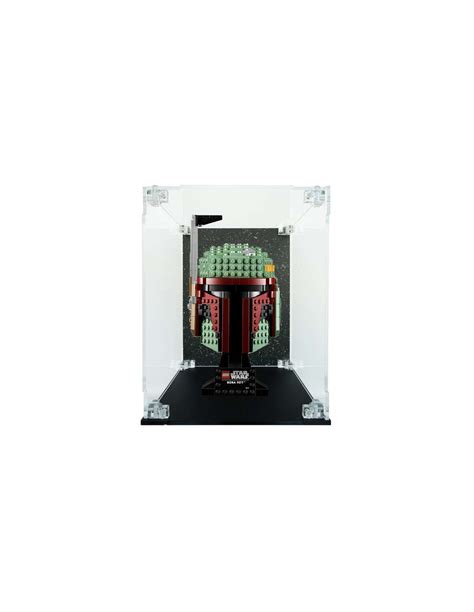 Plexiglas® display case for LEGO® Boba Fett Helmet (75277)