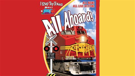 I Love Toy Trains All Aboard Music Video Youtube