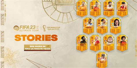 Fifa The Best World Cup Stories Promotional Cards In Ultimate Team