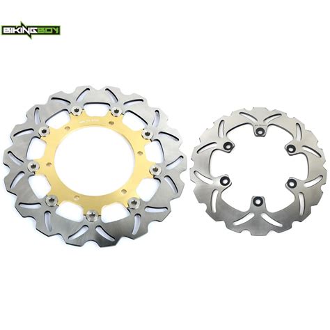 BIKINGBOY Front Rear Brake Discs Disks Rotors For Yamaha XT 660 R 04 05