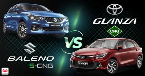 Toyota Glanza CNG VS Maruti Baleno CNG | Compared!