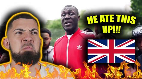 AMERICAN REACTS TO UK RAP STORMZY SHUT UP REACTION I THINK WE