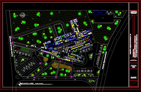 Planos De Hospital En DWG AUTOCAD Proyectos Hospitales En PlanosPara