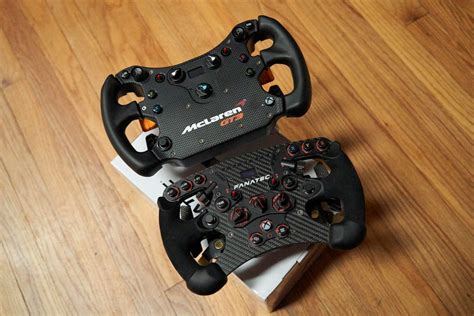 Fanatec's McLaren GT3 wheel is back and shifting sweetly - CNET