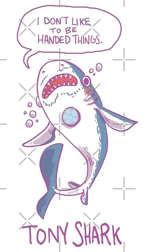 Tony Shark By Cara Mcgee Redbubble