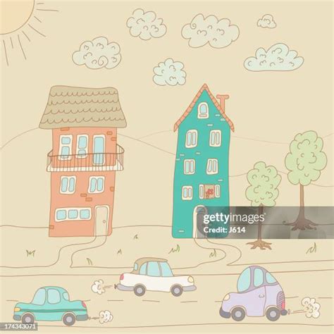 Polluted City Cartoon Photos And Premium High Res Pictures Getty Images