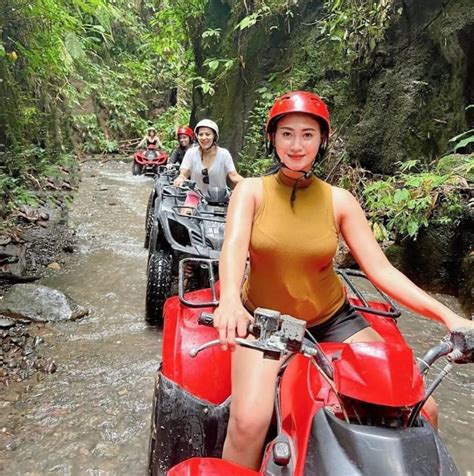 Quad Bike ATV Tunnel Waterfalls Tour Quad Bike Bali