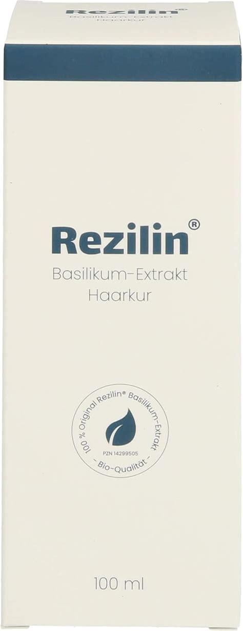 Rezilin Basilikum Extrakt Haarkur Ml Soluci N Amazon Es Belleza