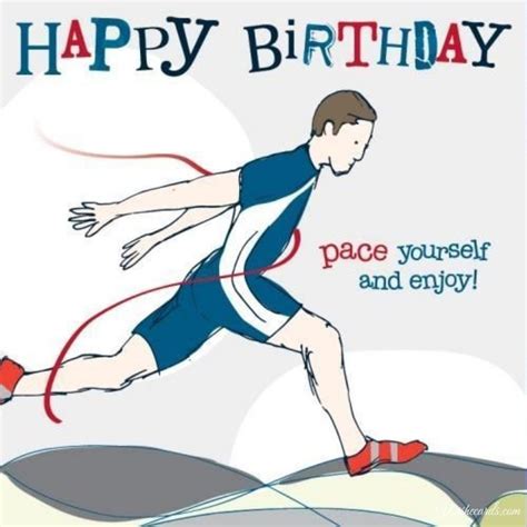 Happy Birthday Cards And Funny Images For Athlete