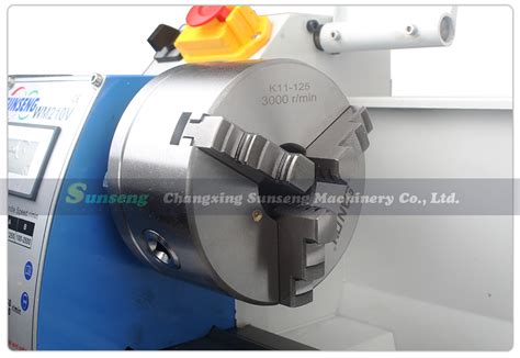 Wm210v Metal Lathe 850w Brushless Motor All Steel Gear Lathe 38mm Spindle Bore Hole 125mm Chuck