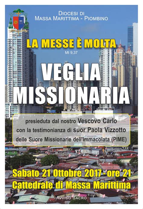 Veglia Missionaria Diocesi Di Massa Marittima Piombino