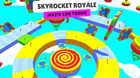 NUEVA MAPA SKYROCKET ROYALE EN STUMBLE GUYS YouTube