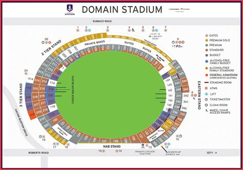 45++ Virtual seating map optus stadium