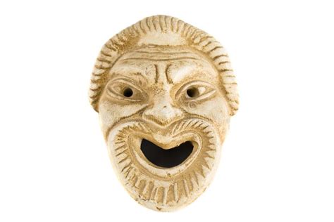 Maschera antica greca fotografia editoriale. Immagine di parete - 29362232