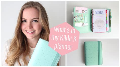 What S In My Kikki K Planner Axelle Blanpain