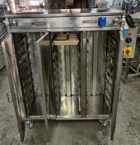 Stainless Steel Silver Hot Food Serving Trolley For Hotel At Rs 65000