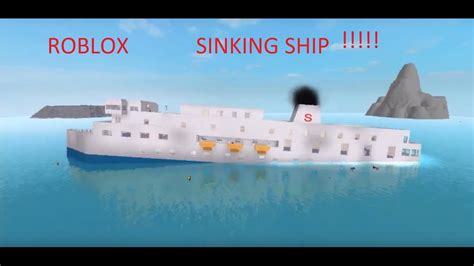 Roblox Sinking Ship Youtube