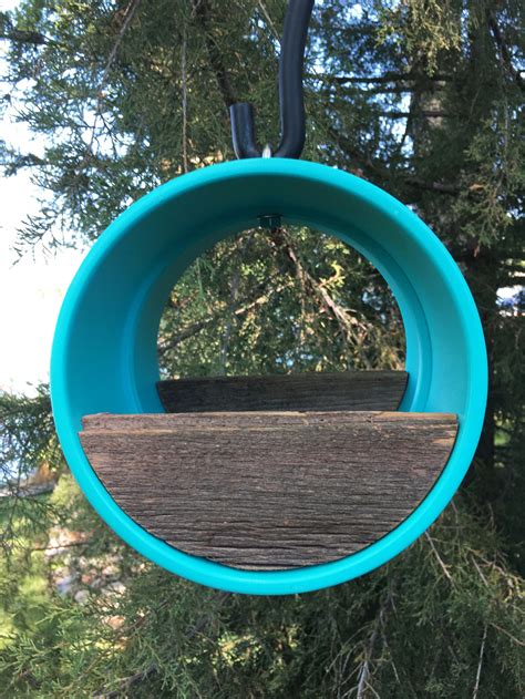 Modern Bird Feeder Large Seaside Birdfeeder 7 14 Tube W Etsy