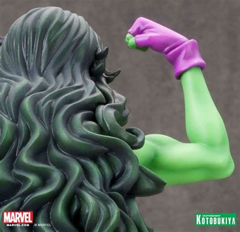 Preview Of She Hulk Bishoujo Statue By Kotobukiya The Toyark News