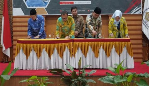 Pj Bupati Banyuasin H Hani Syopiar Rustam Tanggapi Laporan Hasil