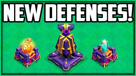 New Monolith And Spell Towers Clash Of Clans Update Sneak Peek Youtube