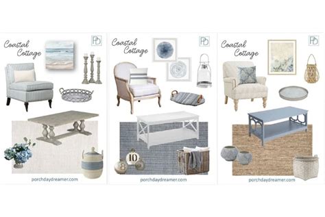 How-To Decorate in a Coastal Cottage Style | Porch Daydreamer