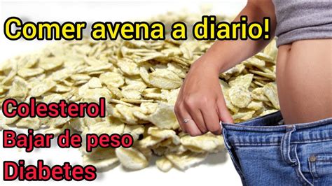 Comer AVENA TODOS LOS DÍAS es BUENO Descubre estos 3 BENEFICIOS