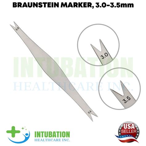 Braunstein Fixed Caliper Marker Surgical Eye Ophthalmic