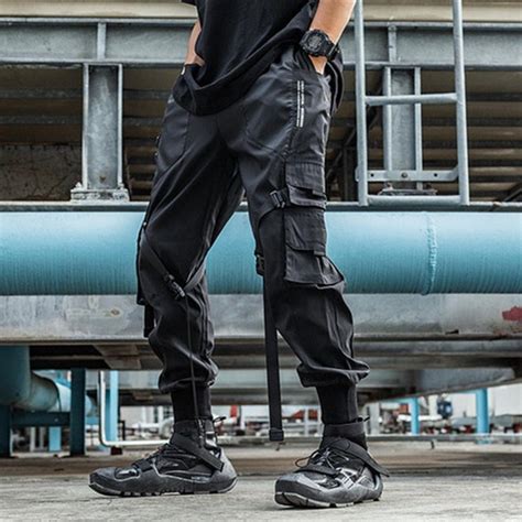 Japanese Techwear Pants Cyberpunk Cargo Joggers Trousers Etsy