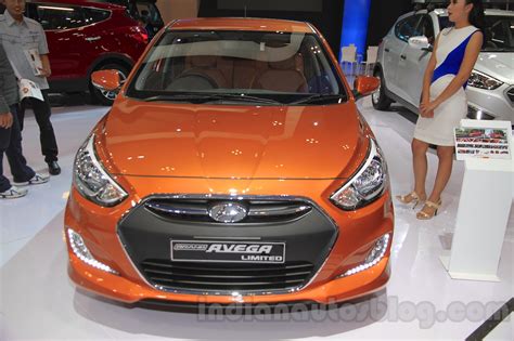 Hyundai Grand Avega Limited front at the 2015 Gaikindo Indonesia International Motor Show