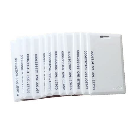 Buy 125khz RFID EM4100 TK4100 Clamshell Card 1 8mm Thickness ISO