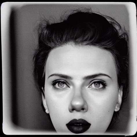 Lexica Photo Of Scarlett Johansson By Diane Arbus Black And White