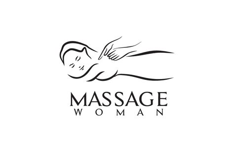 Woman Massage Therapy Logo Design Graphic By Dimensi Design · Creative