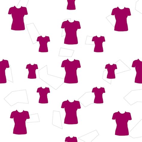 Premium Vector Cloth Or Fashion Vector Pattern