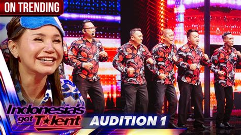 TERPESONA Bapack Bapack Zaitun Voice Bikin Semua Judges Goyang Bareng