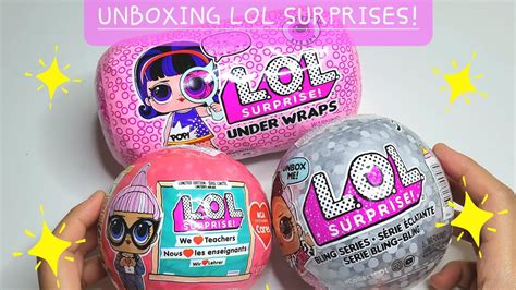 Mins Lol Surprises Unboxing Asmr Lolsurprise Unboxing Wow