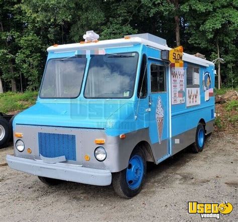 Rebuilt Gmc P30 Step Van Ice Cream Truck With 2019 Kitchen Build Out