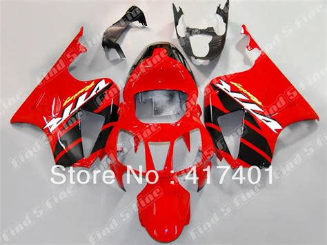 Free Shipping Red Black Fairings For HONDA VTR 1000 SP1 RC51 VTR 1000 R